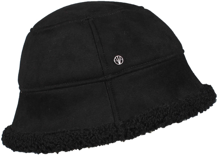 Sherpa Faux Suede Bucket Hat