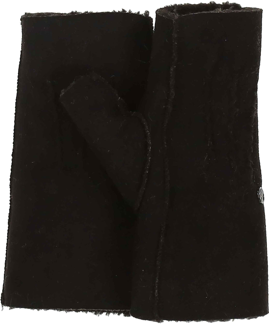 Sherpa Faux Suede Fingerless Handwarmer