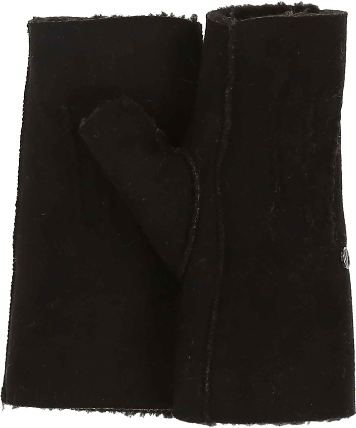 Sherpa Faux Suede Fingerless Handwarmer