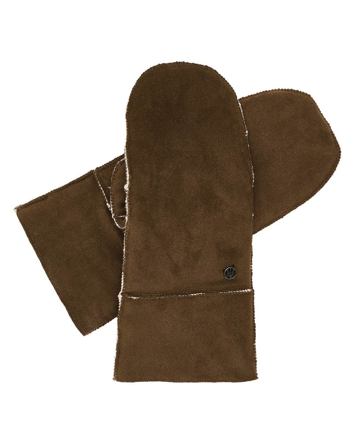 Loevenich Faux Suede Sherpa Mitten