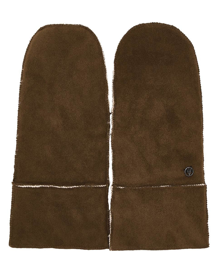 Loevenich Faux Suede Sherpa Mitten