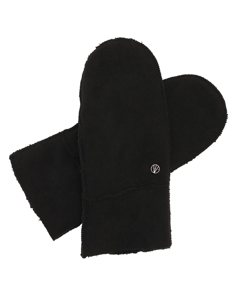 Loevenich Faux Suede Sherpa Mitten
