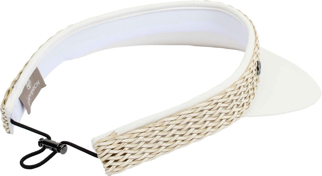 Loevenich Adjustable Visor with Braid Trim