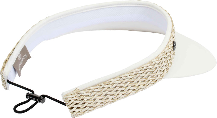Loevenich Adjustable Visor with Braid Trim