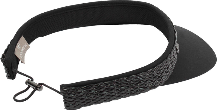 Loevenich Adjustable Visor with Braid Trim