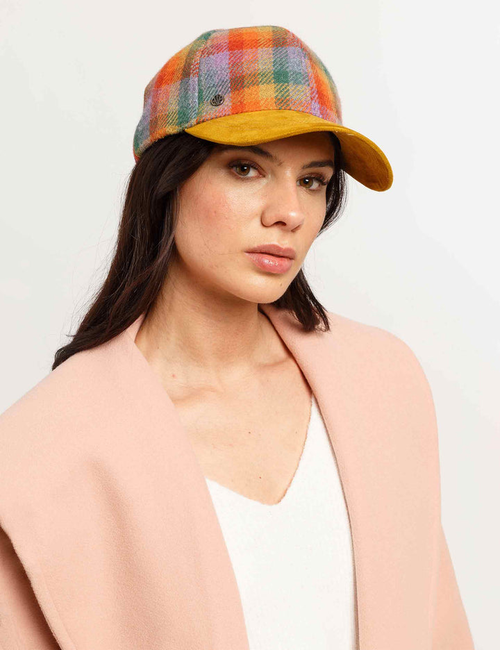 Textured Colorblock Baseball Cap