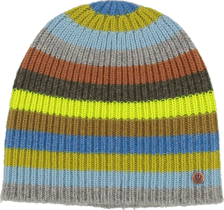 Signature Multi Stripe Knit Slouch Beanie