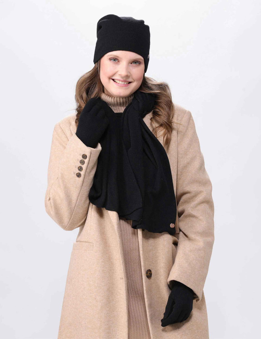 Signature Jersey Knit Cashmere Wrap