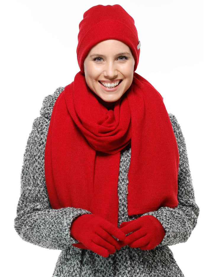 Signature Jersey Knit Cashmere Glove