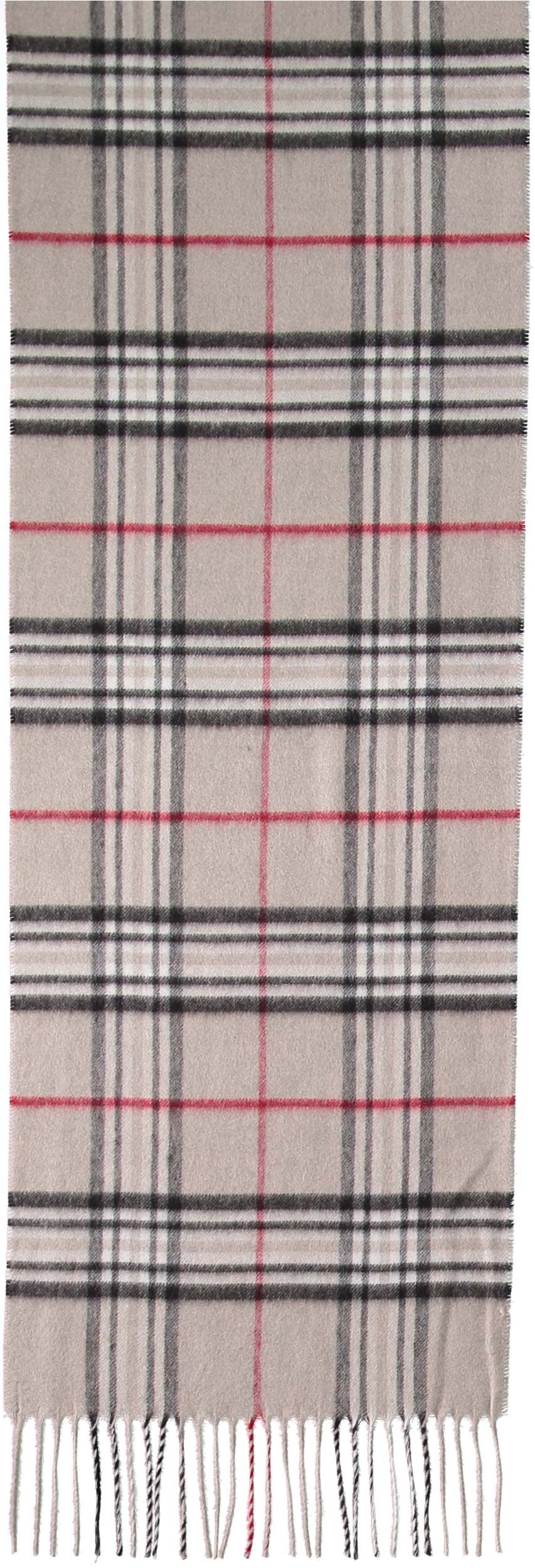 Fraas Plaid Cashmink Scarf