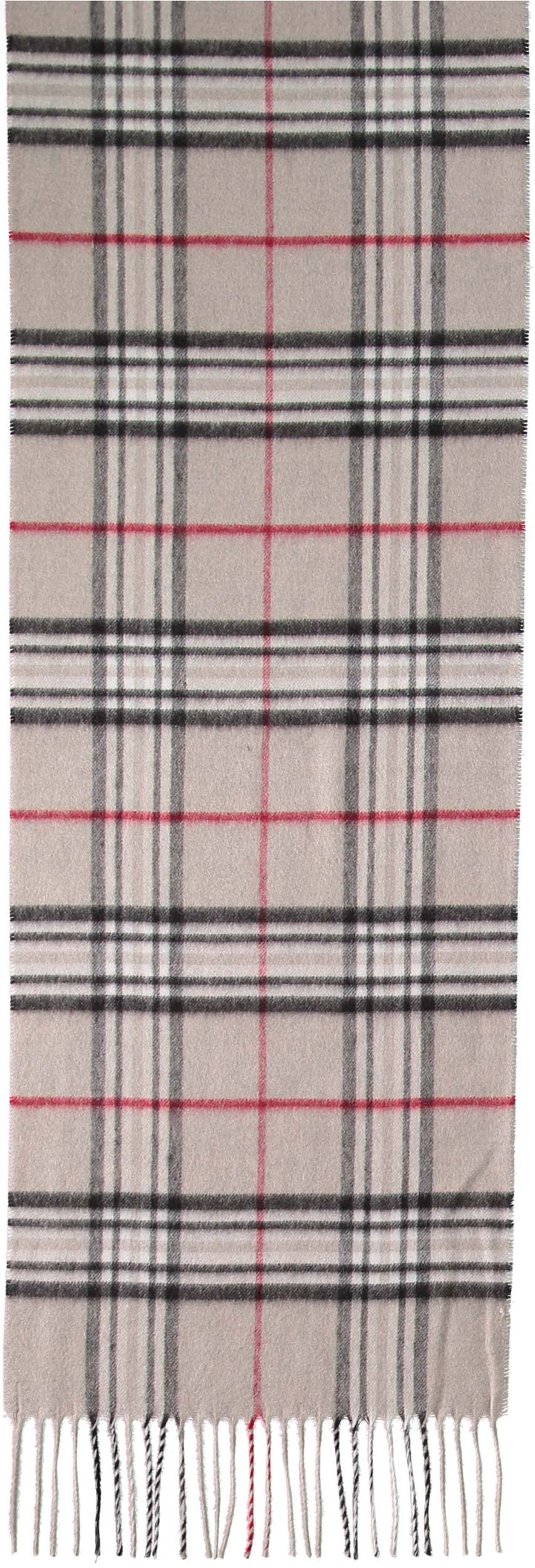 Fraas Plaid Cashmink Scarf