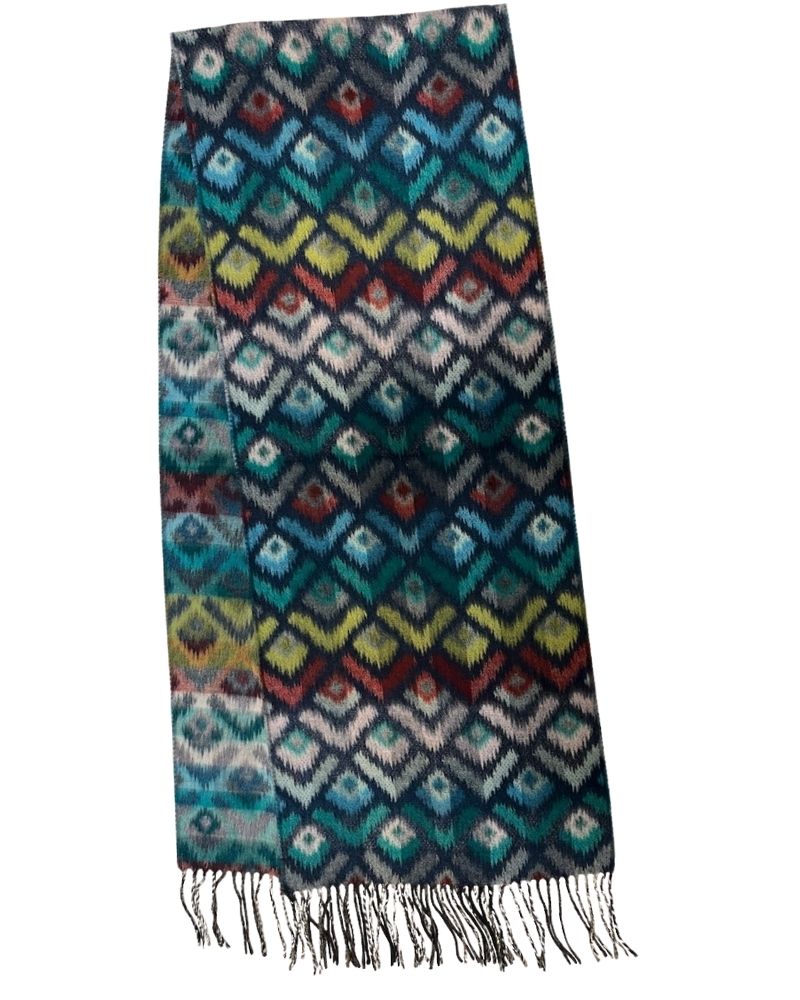 Peacock Feathers Cashmink Scarf