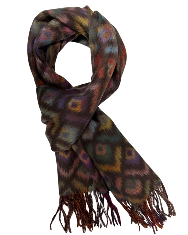 Peacock Feathers Cashmink Scarf