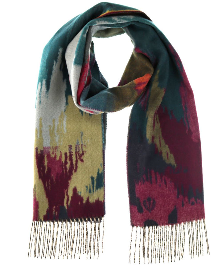 Abstract Botanical Cashmink Scarf