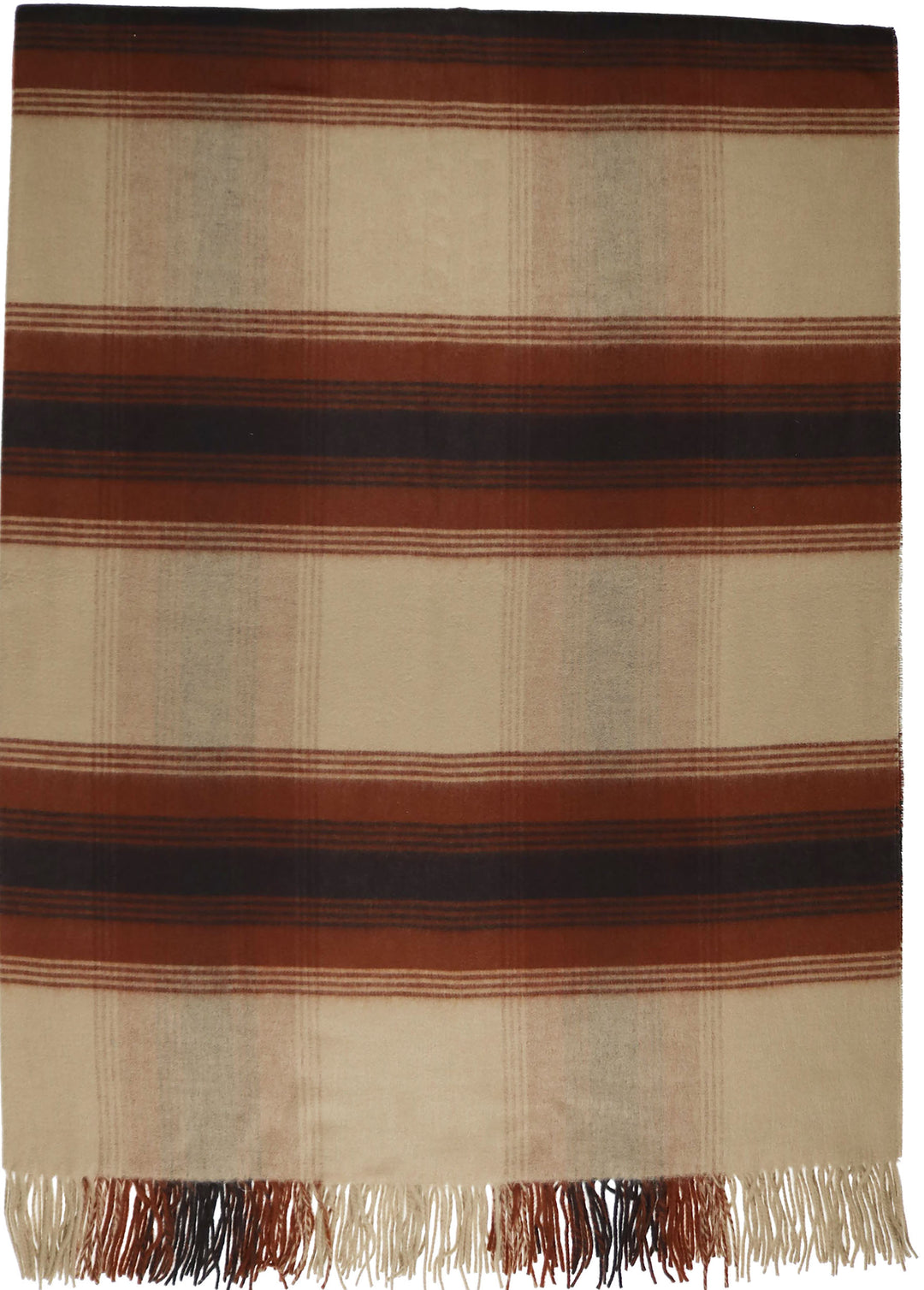 Plaid Recycled Polyester Throw
