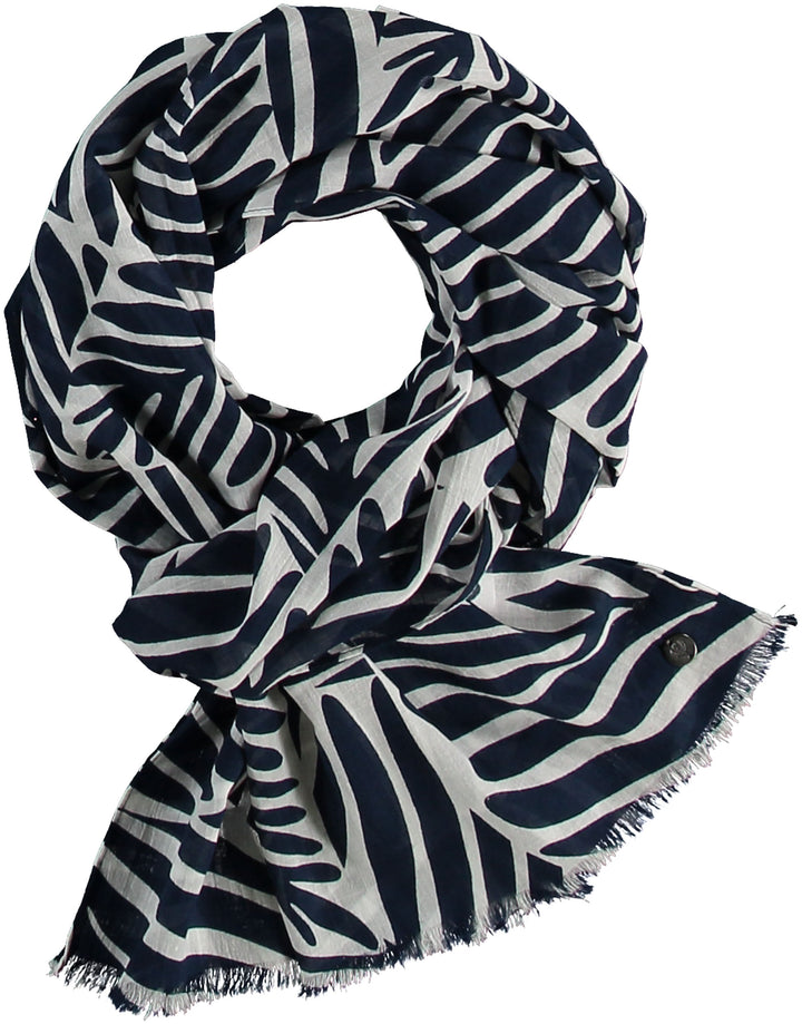 Leaves Cotton Print Scarf