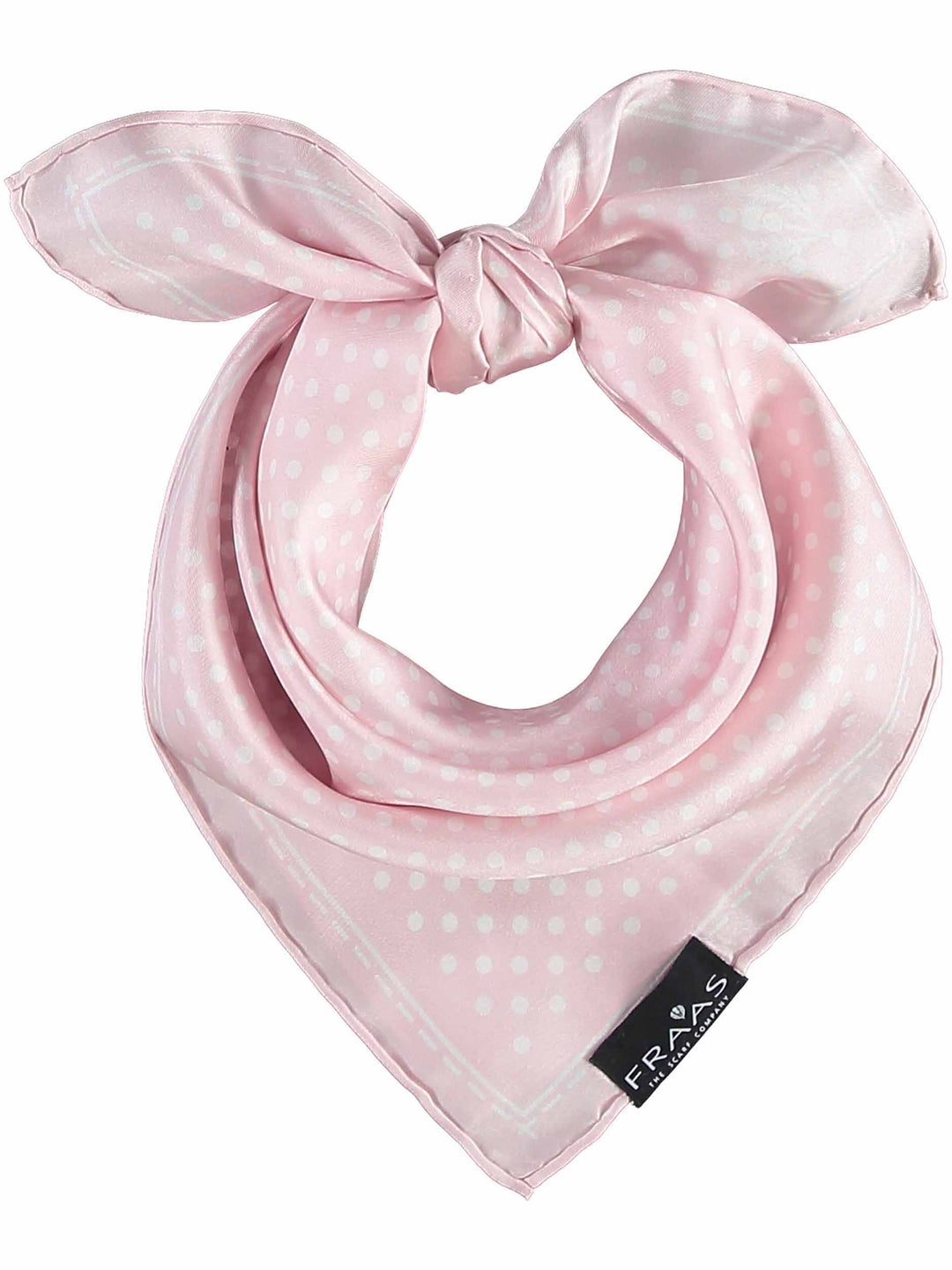 Classic Dot Silk Square Printed Neckie