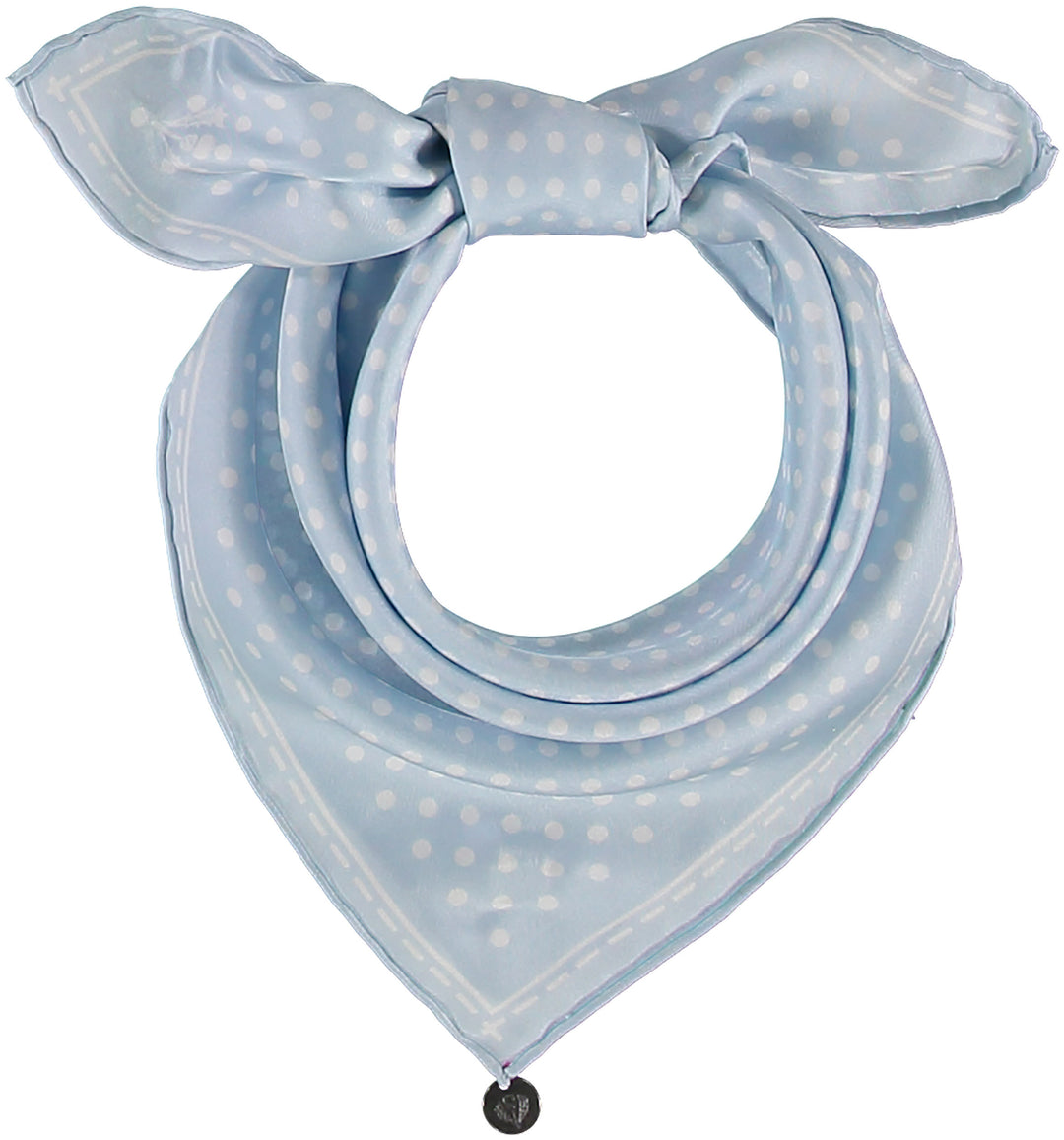 Classic Dot Silk Square Printed Neckie