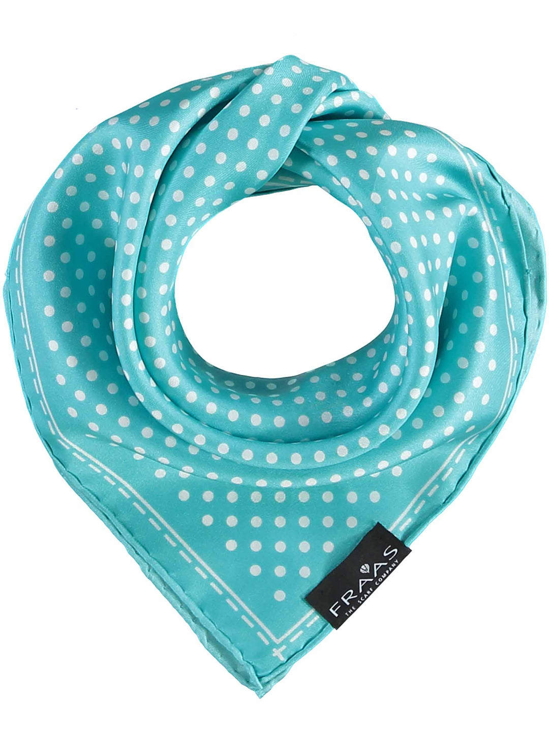 Classic Dot Silk Square Printed Neckie