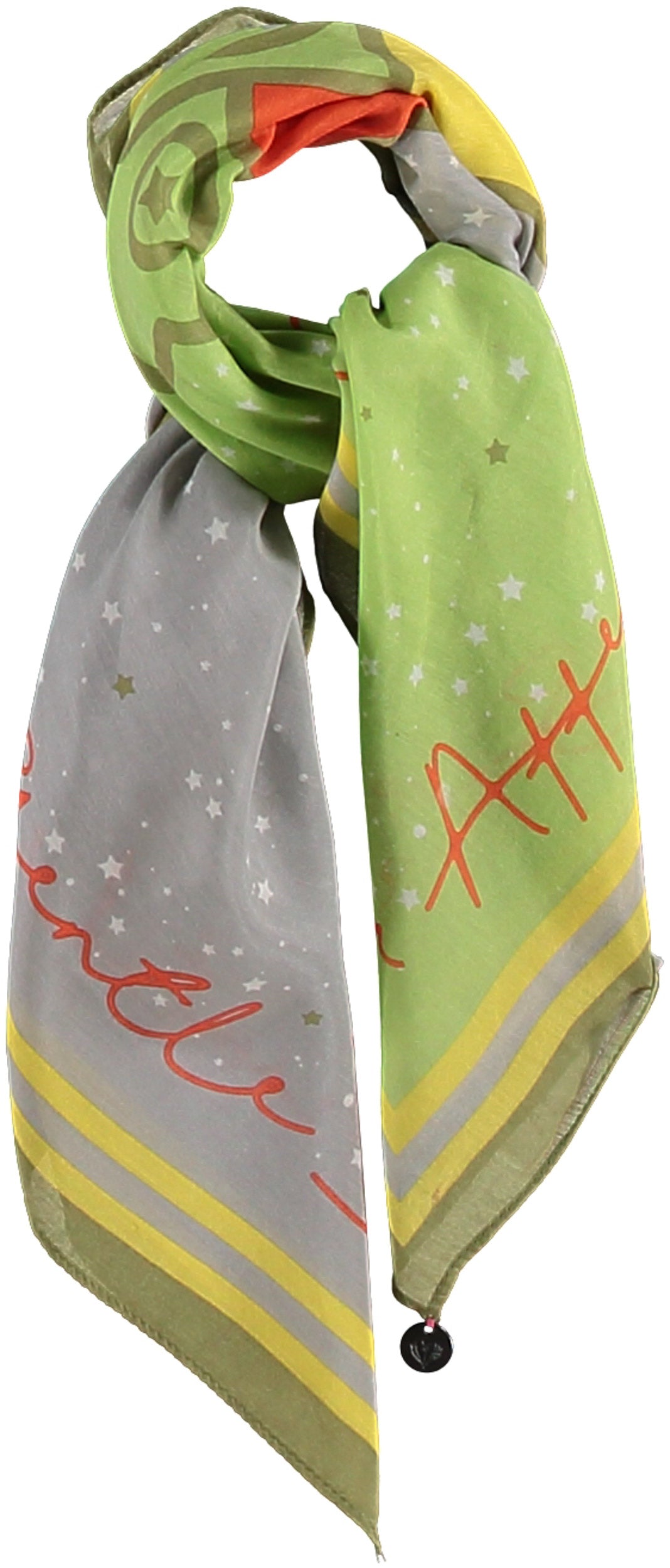 Gemini Cotton Silk Print Neckie in Gift Box