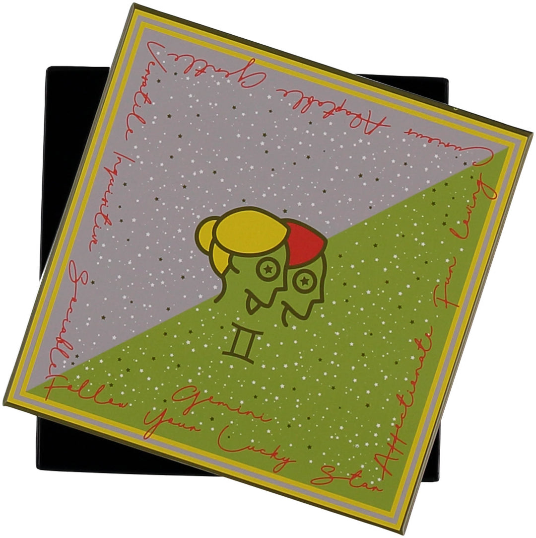 Gemini Cotton Silk Print Neckie in Gift Box