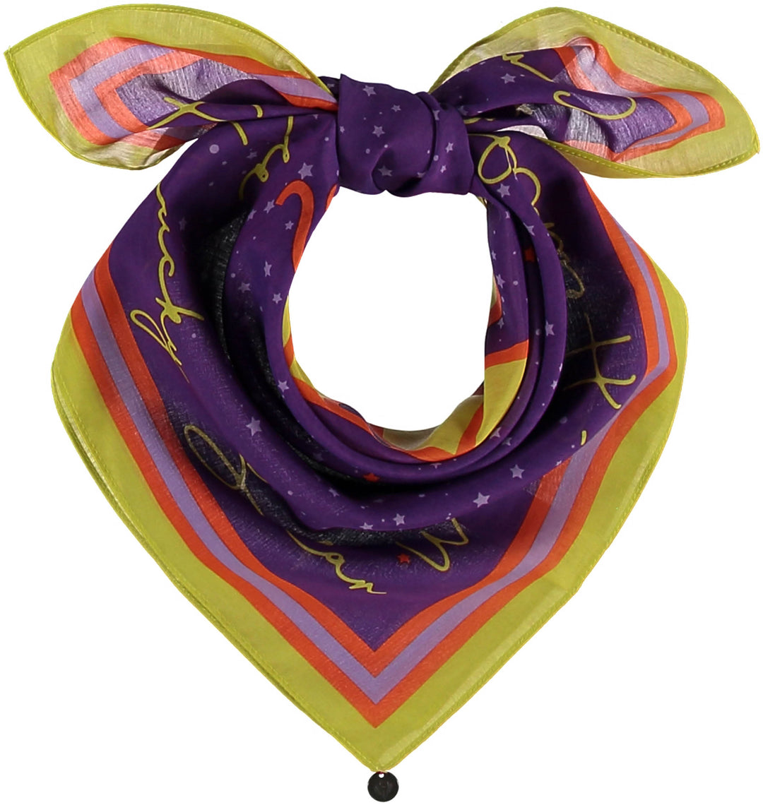 Leo Cotton Silk Print Neckie in Gift Box