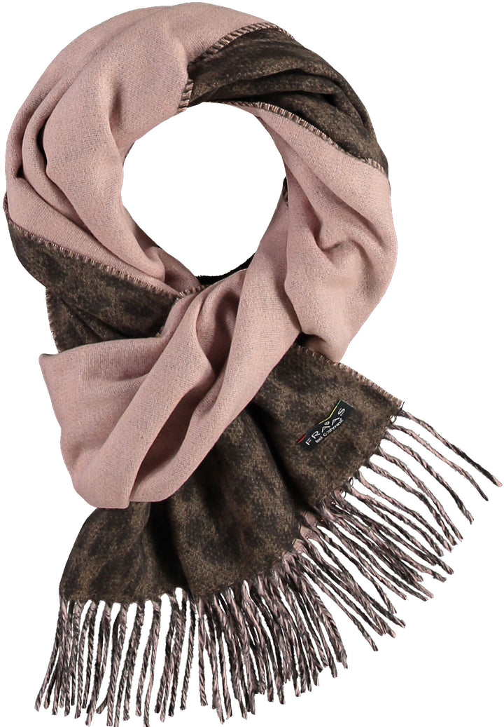 Two Tone Leo Woven Cashmink Scarf
