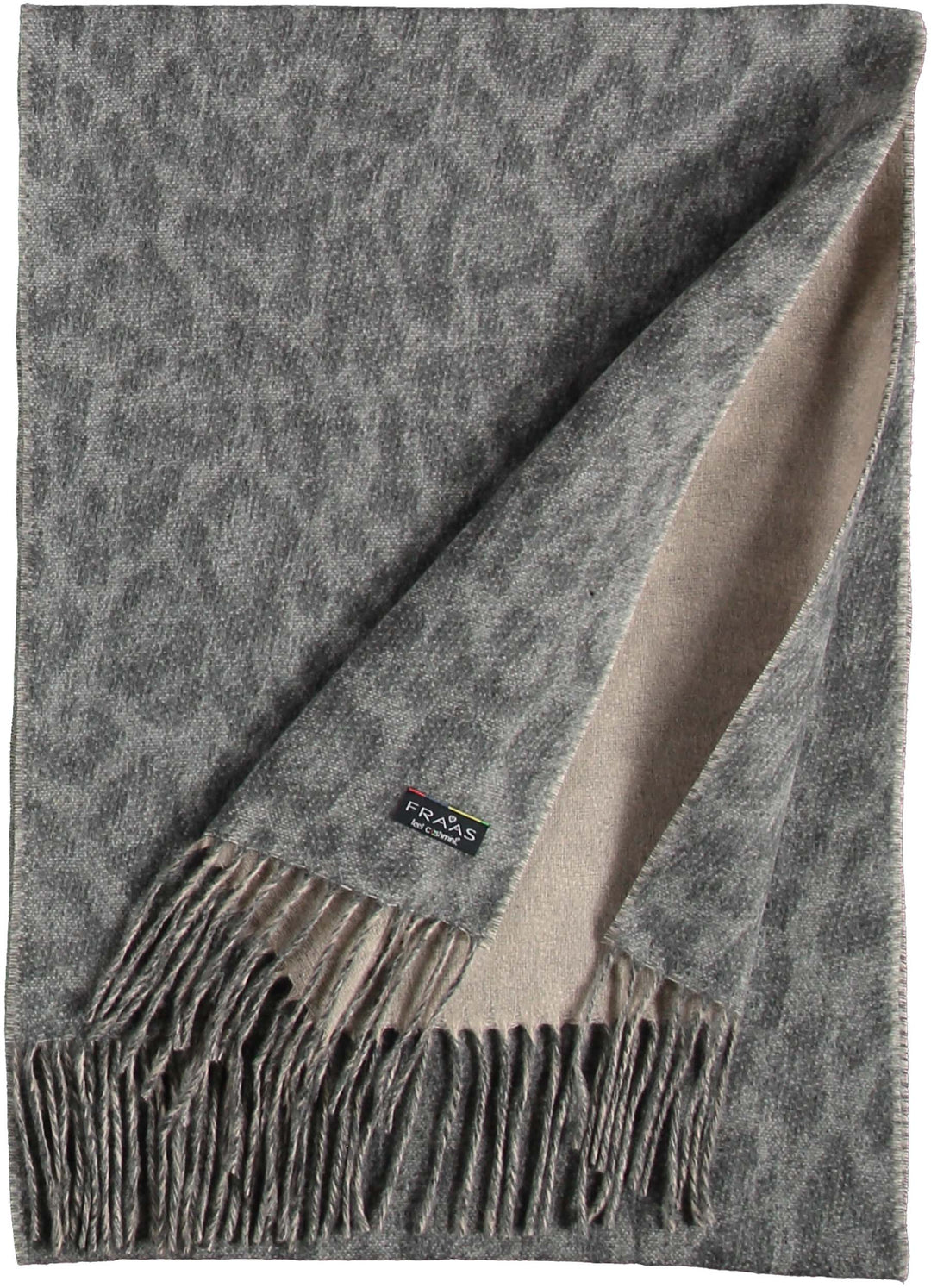 Two Tone Leo Woven Cashmink Scarf