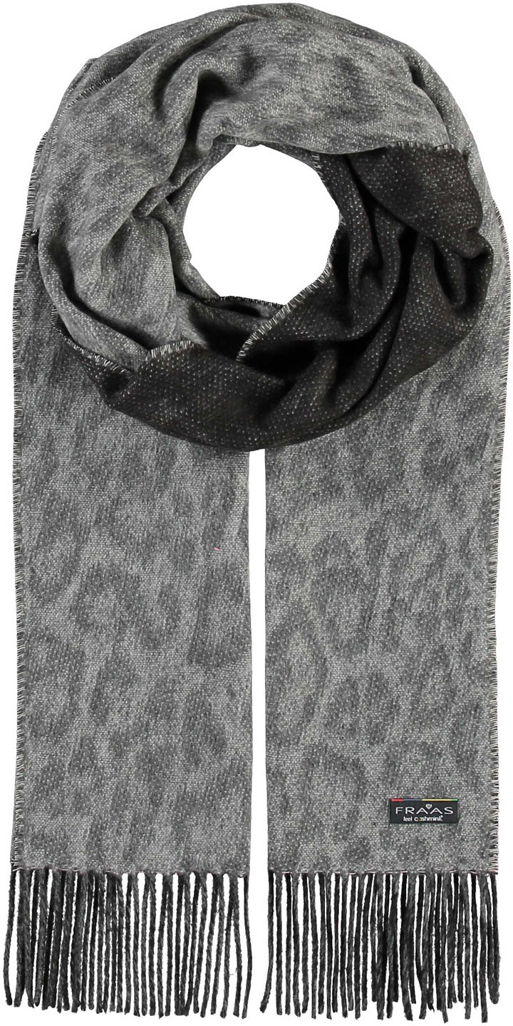 Two Tone Leo Woven Cashmink Scarf
