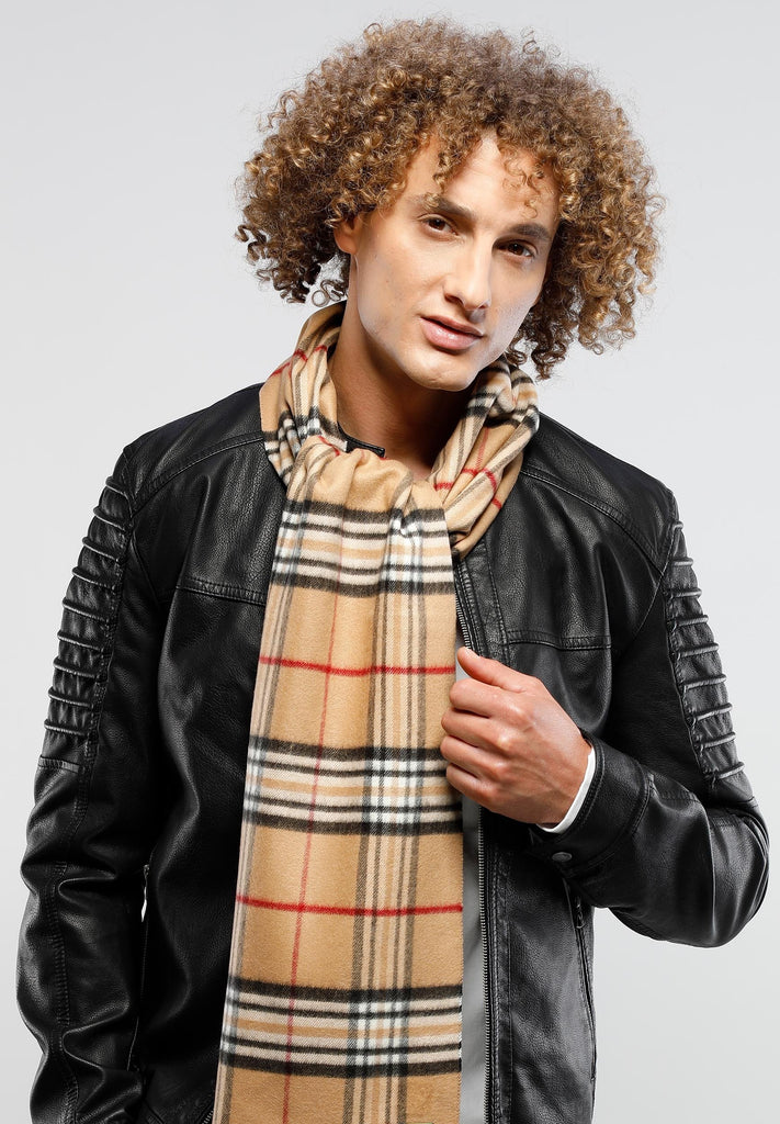 Woven Plaid Cashmink Scarf – FRAAS AMERICAS