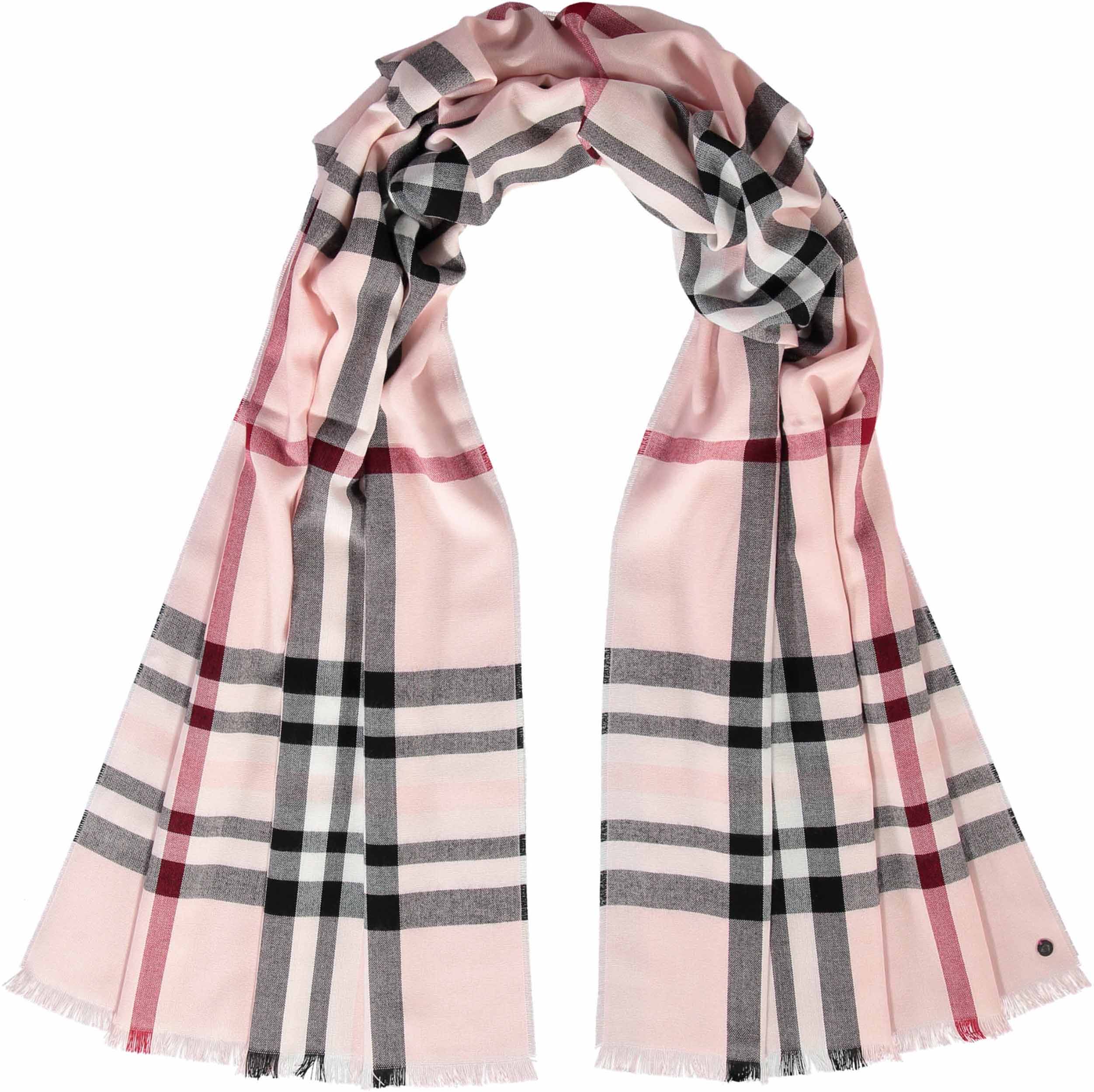 FRAAS Plaid Lightweight Wrap Scarf – FRAAS US