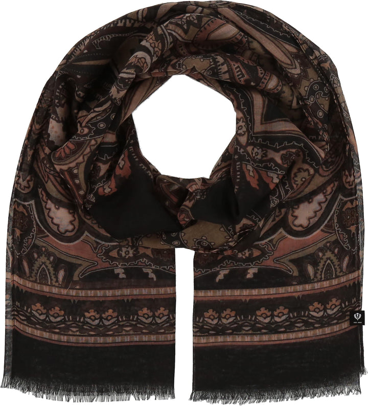 Sustainability Edition Ornamental Paisley Recycled Scarf