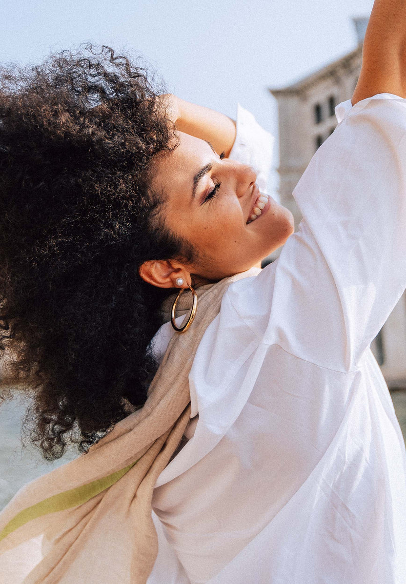 FRAAS Plaid Woven Acrylic Ruana – FRAAS US