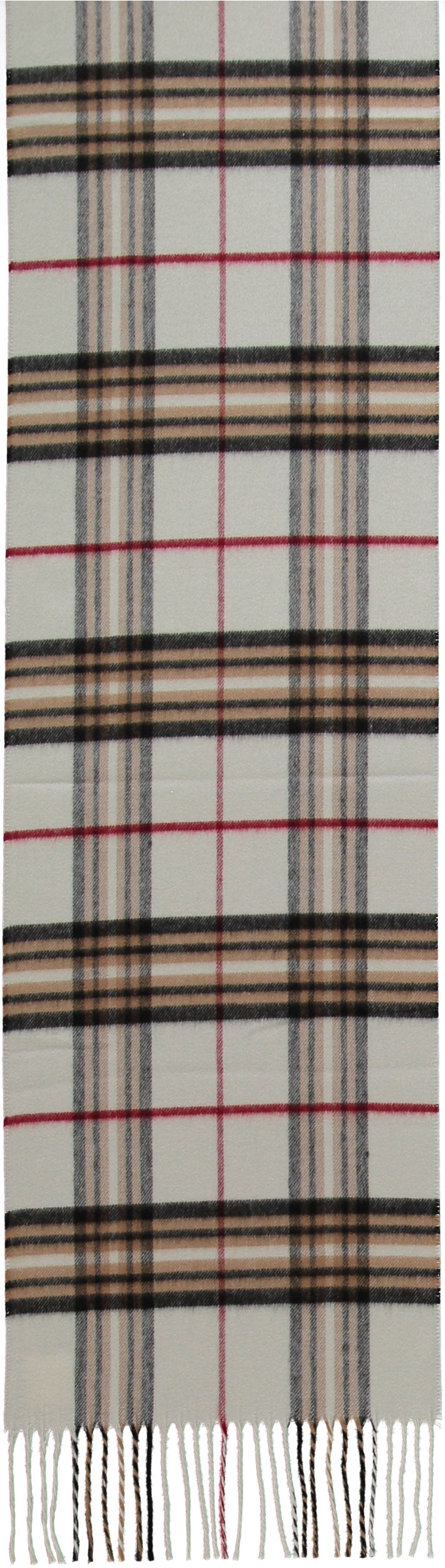 Fraas Plaid Cashmink Scarf