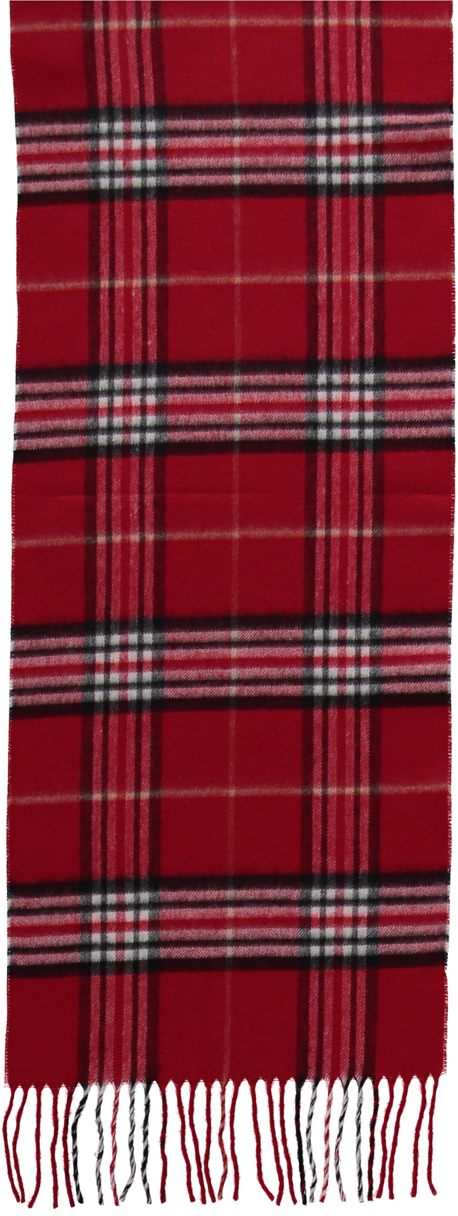 Fraas Plaid Cashmink Scarf