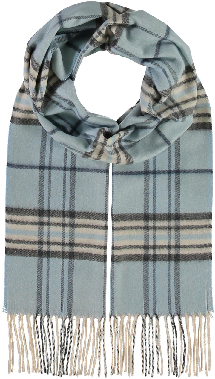 Fraas Plaid Cashmink Scarf