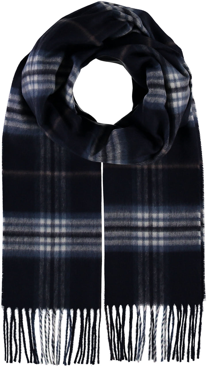 Fraas Plaid Cashmink Scarf