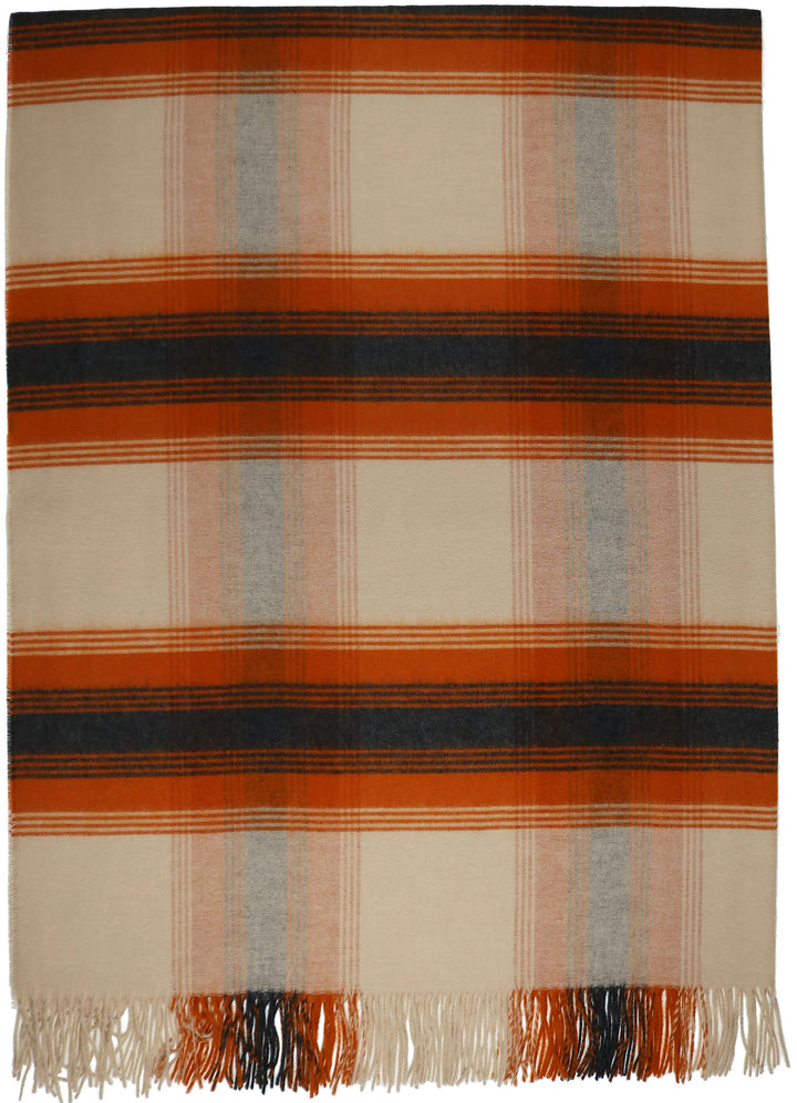 Plaid Recycled Polyester Throw
