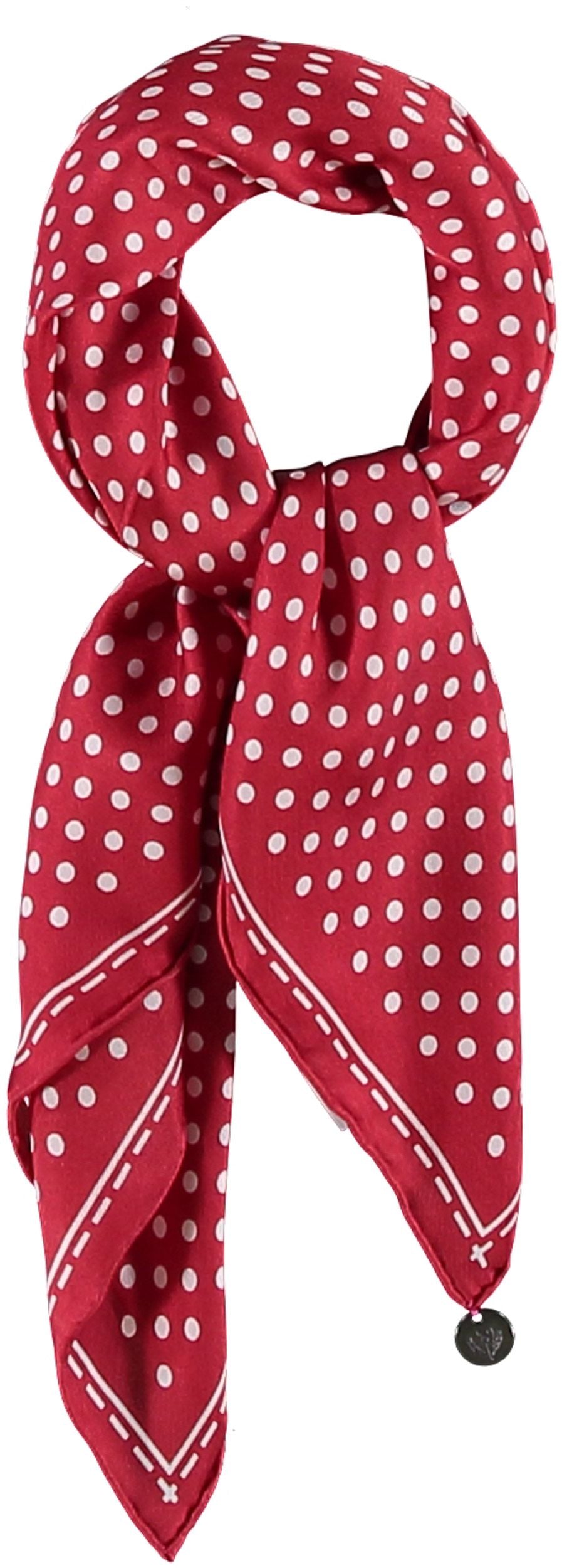Classic Dot Silk Square Printed Neckie