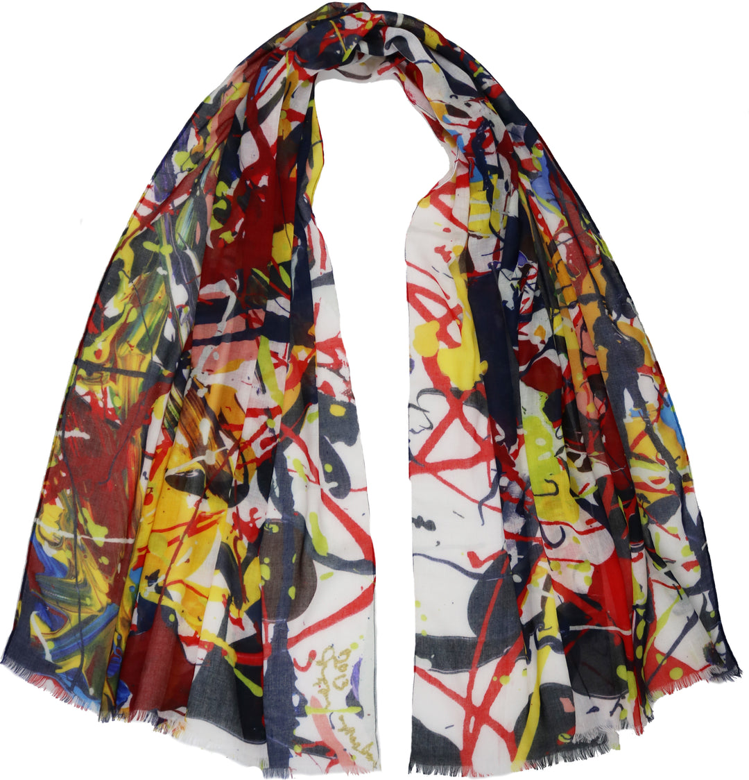 Jumper Maybach X FRAAS "Taffy Balloon Madness" Recycled Polyester Scarf